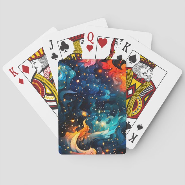 Galaxy Art Playing Cards (Back)