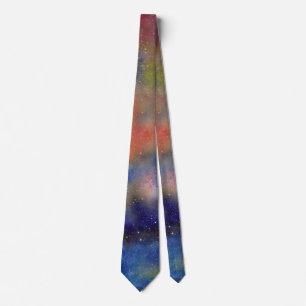 Galaxy art Tie