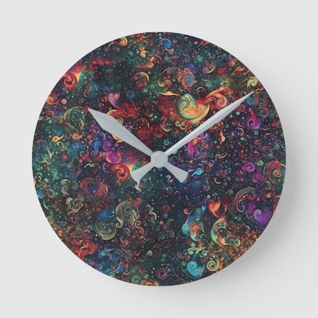 Galaxy Art Wall Clock (Front)