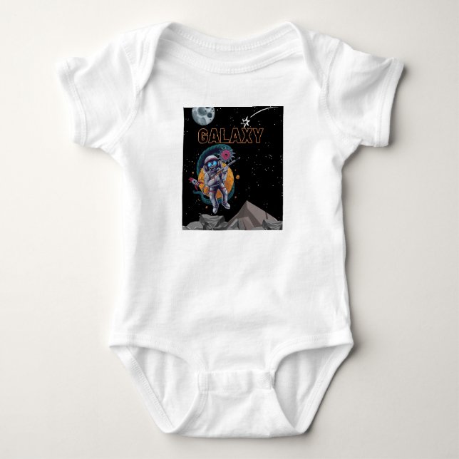 galaxy baby bodysuit (Front)