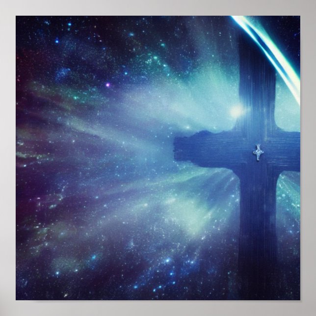 Galaxy Birthed from the Cross  Poster (Front)