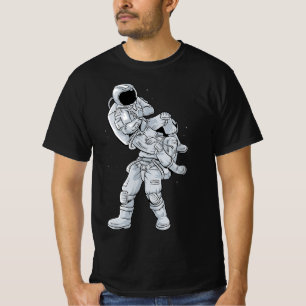 Galaxy BJJ Astronaut Tee Flying Armbar Jiu-Jitsu  