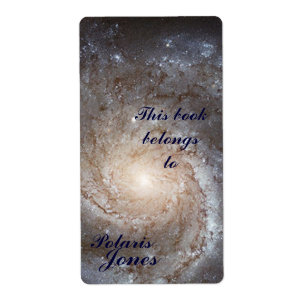 Galaxy Bookplate