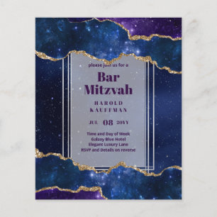 GALAXY Boys BAR MITVAH AGATE Blue LOWEST BUDGET Fl Flyer
