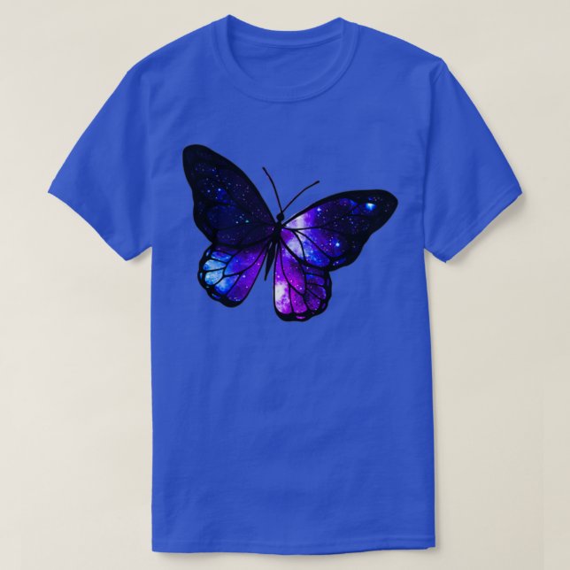 galaxy butterfly T-Shirt (Design Front)