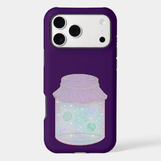 Galaxy Cat in a Jar | Kawaii Space Cat Art