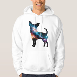 Galaxy Chihuahua Silhouette Hoodie
