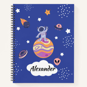Galaxy Children's A4 Notebook