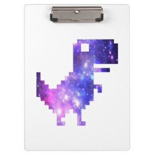 Galaxy Chrome T-Rex Clipboard