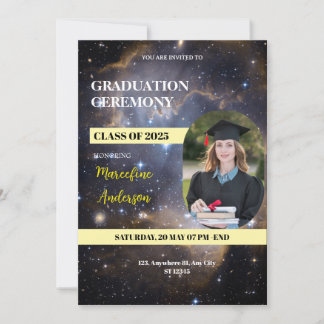Galaxy Class of 2025 Ceremony Invite