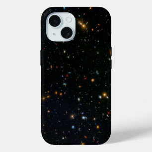 Galaxy Cluster Abell 370 Parallel Field. iPhone 15 Case
