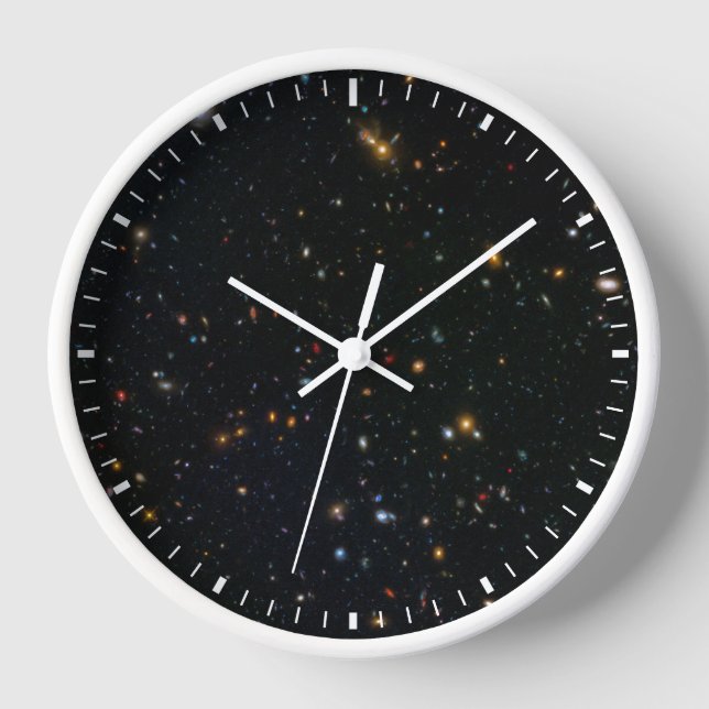 Galaxy Cluster Abell 370 Parallel Field. Clock (Front)