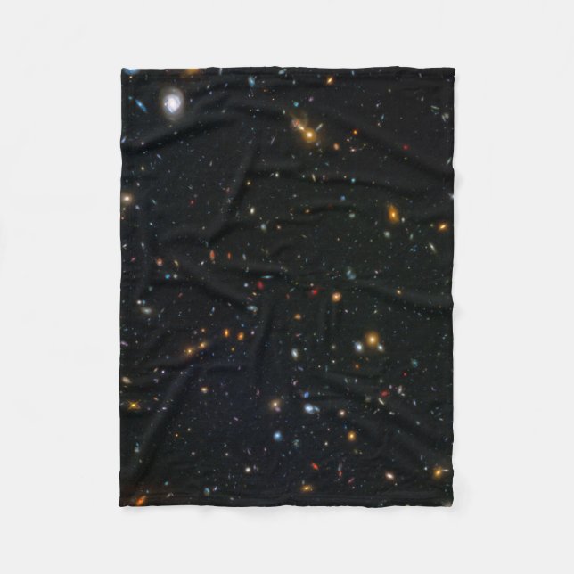 Galaxy Cluster Abell 370 Parallel Field. Fleece Blanket (Front)