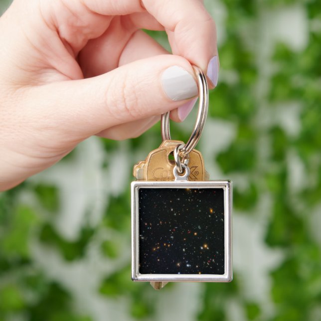 Galaxy Cluster Abell 370 Parallel Field. Key Ring (Hand)