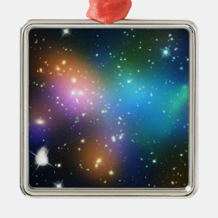 Galaxy Cluster Abell 520 Metal Ornament