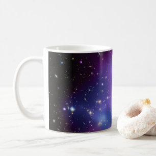 Galaxy Cluster Purple Celestial Full Photo Coffee Mug