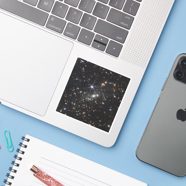 Galaxy Cluster Smacs 0723. (Laptop w/ iPhone)