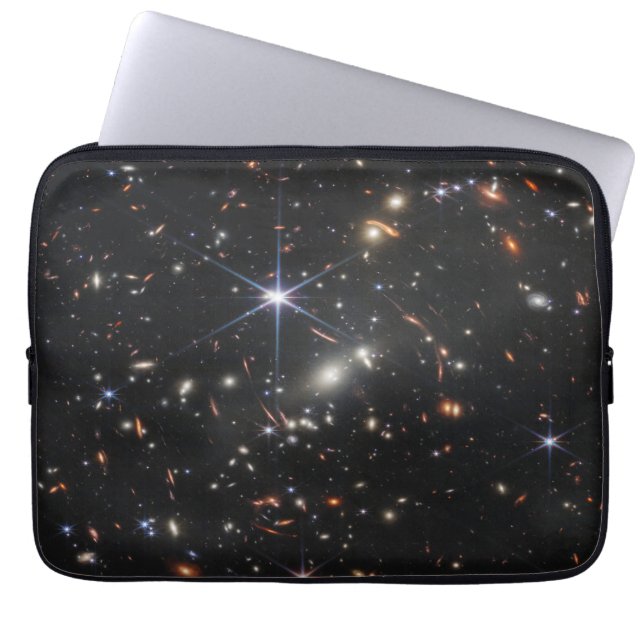 Galaxy Cluster Smacs 0723. Laptop Sleeve (Front)