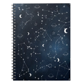 Galaxy Constellations Sky Astronomy Stars Planets Notebook