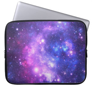 Galaxy cosmos pattern scrapbooking laptop sleeve