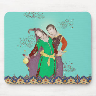 Galaxy Couple Mousepad 