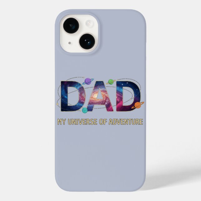 Galaxy Dad Universe Adventure Case-Mate iPhone Case (Back)