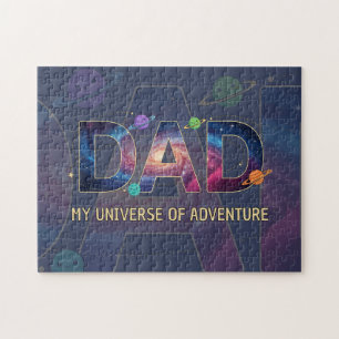 Galaxy Dad Universe Adventure Jigsaw Puzzle