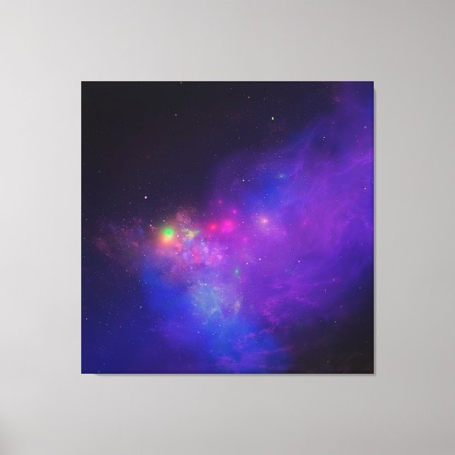 Galaxy Deep Space Canvas Print (Front)