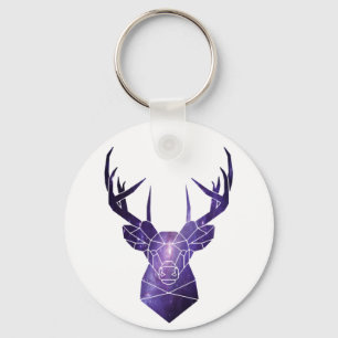 Galaxy deer       key ring