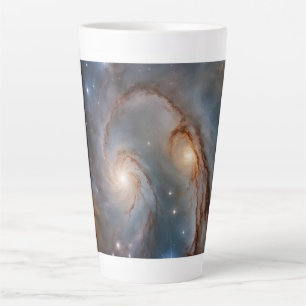 Galaxy design large  latte mug