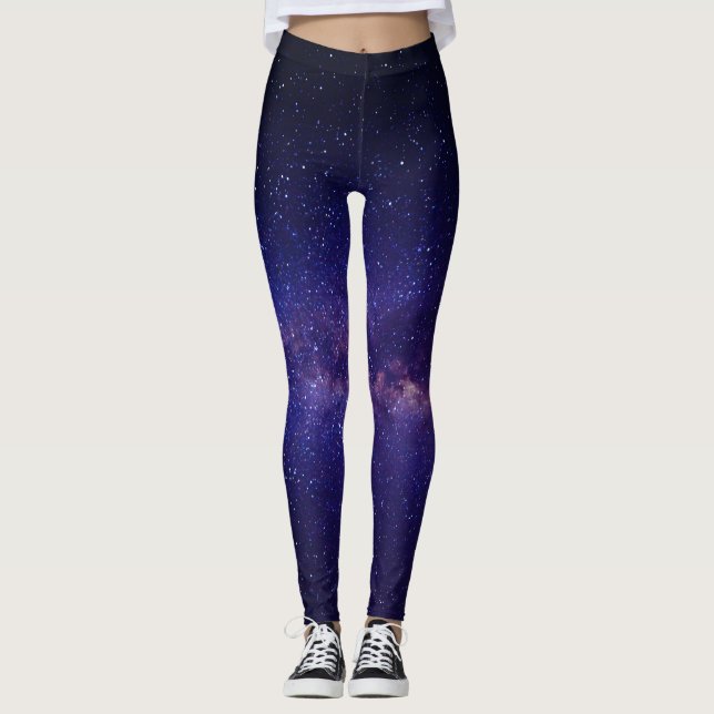 Galaxy Design Leggings (Front)