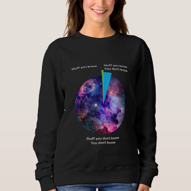 Galaxy Design Things You Dont Know About The Unive Sweatshirt (Front)