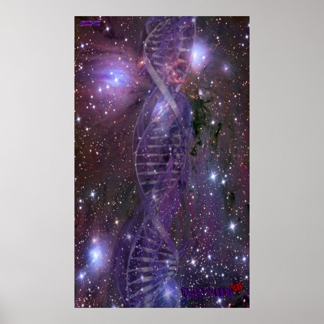 galaxy DNA Poster (Front)