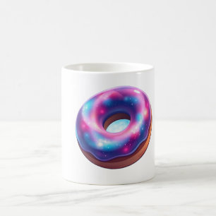 Galaxy Doughnut Coffee Mug