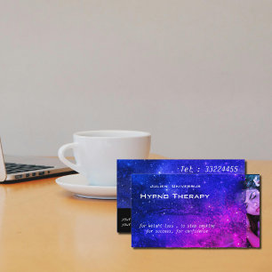Galaxy Dream for hypnotherapists Business Card
