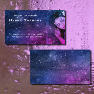 Galaxy Dream for hypnotherapists no2 Business Card