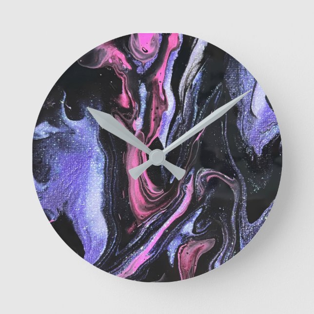 Galaxy Drift Round Clock (Front)