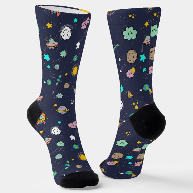  Galaxy Elements  Socks (Angled)