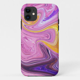 Galaxy Fine Art Best abstract painting wall art iPhone 11 Case