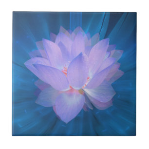 Galaxy Flower Ceramic Tile