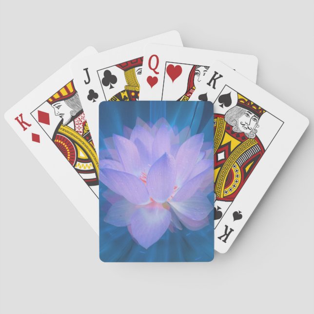 Galaxy Flower Playing Cards (Back)