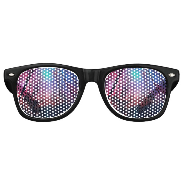 Galaxy Forest Retro Sunglasses (Front)