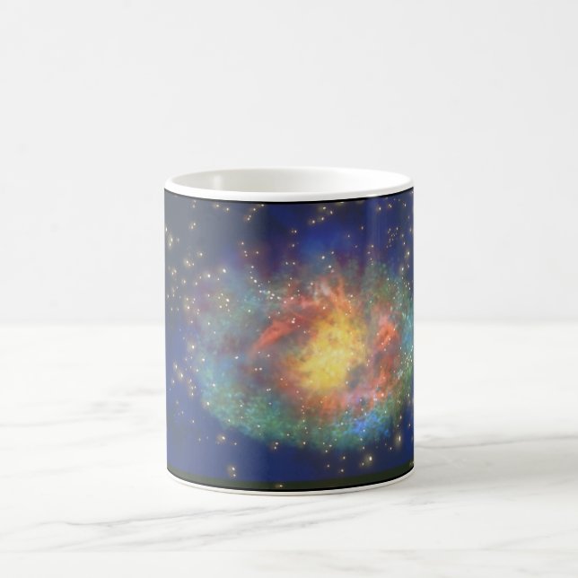 Galaxy. (galaxy;space;stars;color_Space Scenes Coffee Mug (Center)