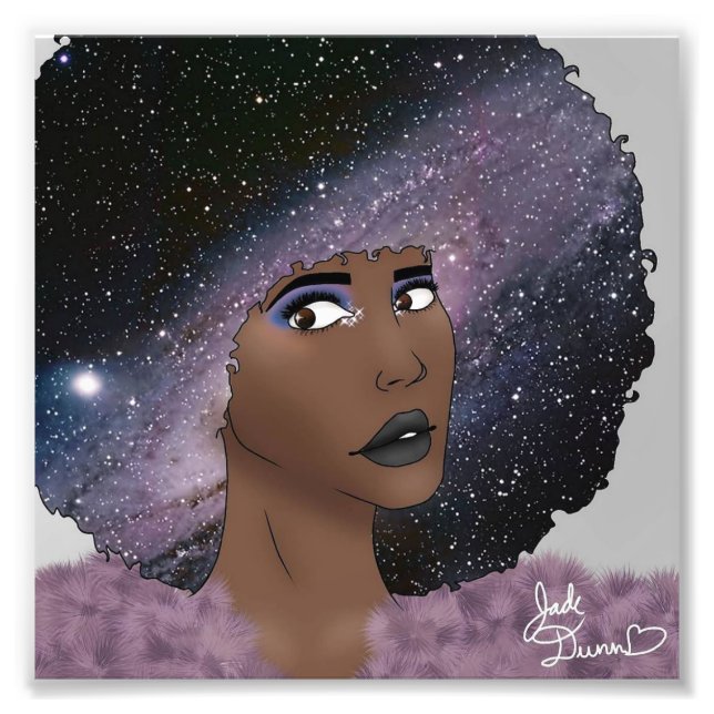 Galaxy Girl Poster (Front)