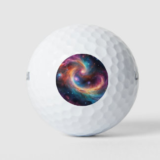 galaxy golf ball