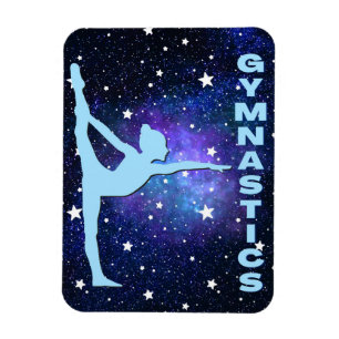 Galaxy Gymnastics Magnet