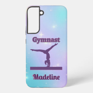 Galaxy Gymnastics Phone Case with Name