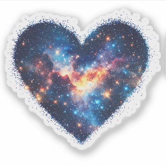 Galaxy Heart Valentine's Day (Front)