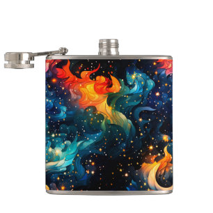 Galaxy Hip Flask