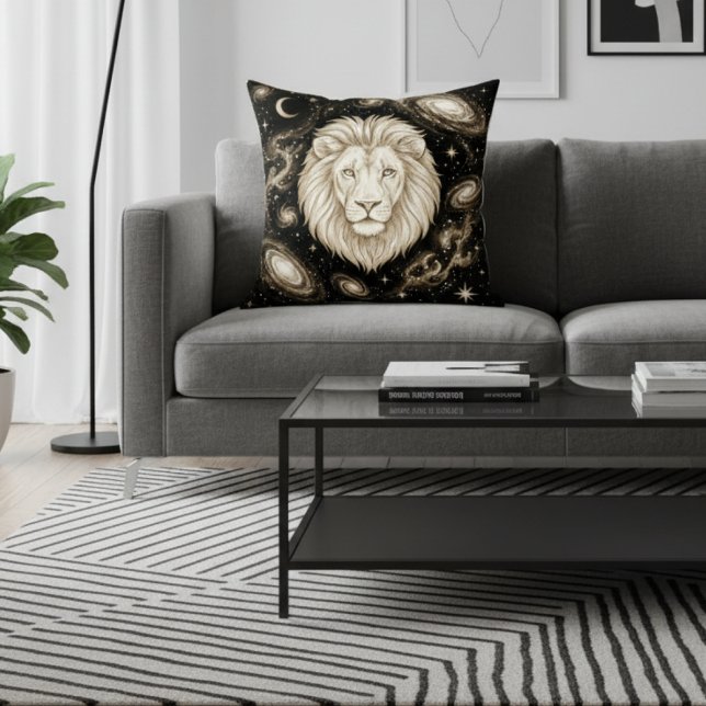 Galaxy Home Decor Leo Zodiac Celestial Cushion (Creator Uploaded)
